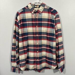 H&M regular for flannel button down size large